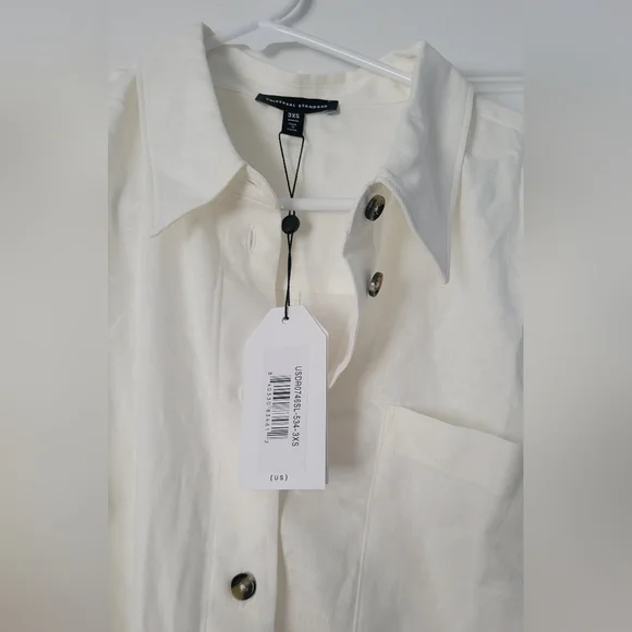 Universal Standard Dune Linen Shirt Dress - Picture 2 of 3